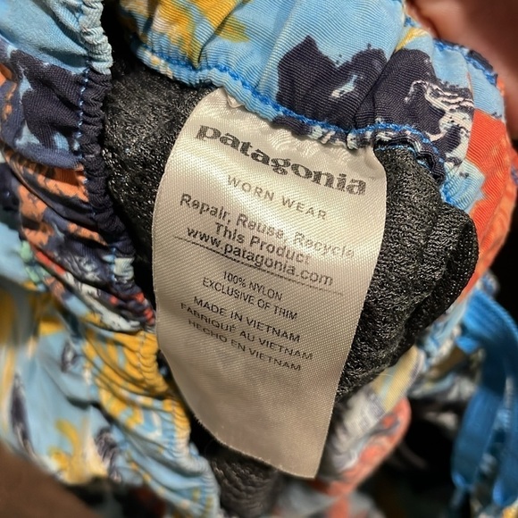 Patagonia nylon shorts beach sz S - Picture 7 of 7